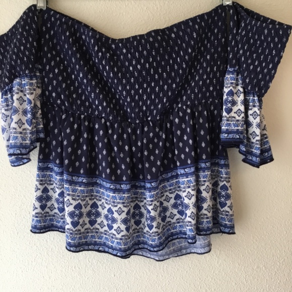 NEW! Boho Boot Barn Peasant Blouse Size Medium - Picture 8 of 11